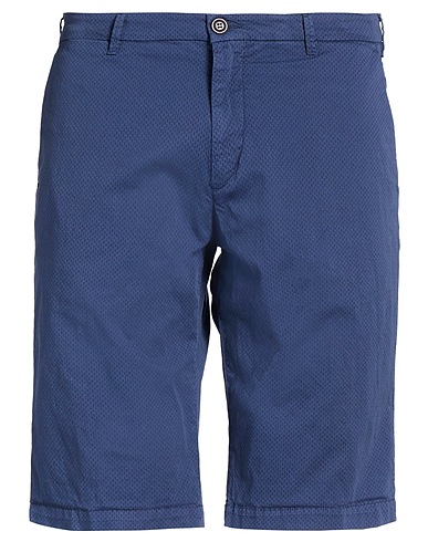 40WEFT Shorts & Bermuda Navy 98% Cotton, 2% Elastane