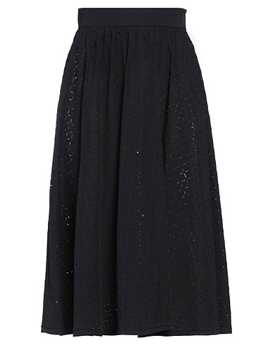 RRD Midi skirt Black 81% Polyamide, 19% Elastane