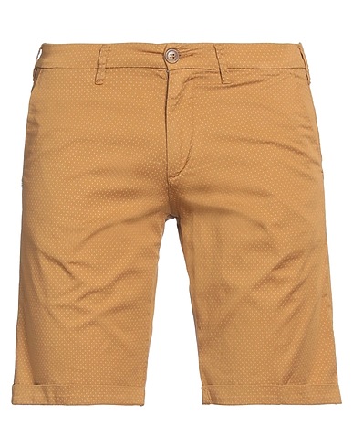 40WEFT Shorts & Bermuda Camel 98% Cotton, 2% Elastane