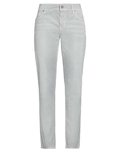 JACOB COHЁN Casual trouser Light grey 100% Cotton