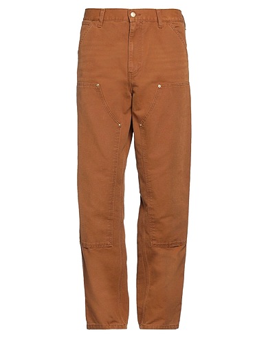 CARHARTT Casual trouser Brown 100% Organic cotton