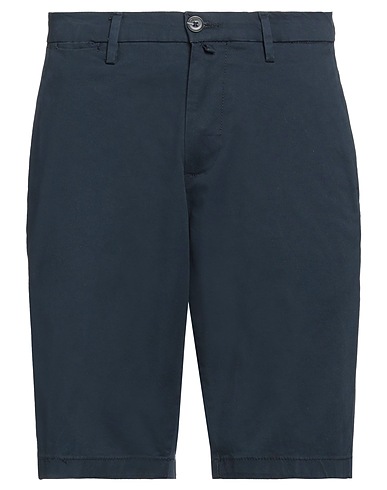 P-LAB Shorts & Bermuda Midnight blue 98% Cotton, 2% Elastane