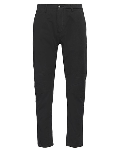 TOM REBL Pantalone Nero 100% Cotone