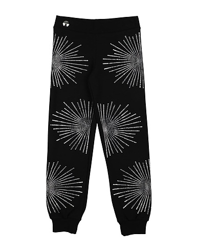 PHILIPP PLEIN Pantalone Nero 95% Cotone, 5% Elastan