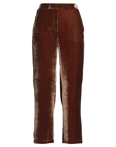 DIEGA Casual trouser Khaki 82% Viscose, 18% Silk