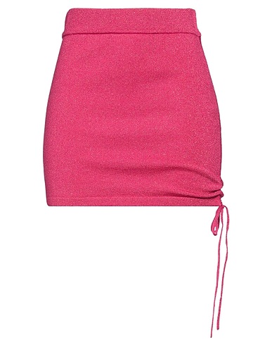 P.A.R.O.S.H. Minigonna Fucsia 71% Lana, 22% Poliestere, 7% Elastan