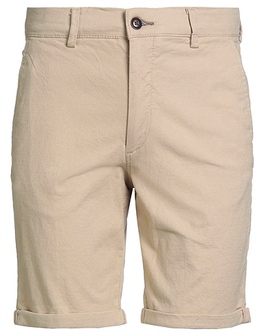 JACK & JONES Shorts & Bermuda PANTS STUDIO Beige 78% Cotton, 20% Recycled cotton, 2% Elastane