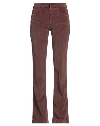 KAOS JEANS Casual trouser Light brown 98% Cotton, 2% Elastane