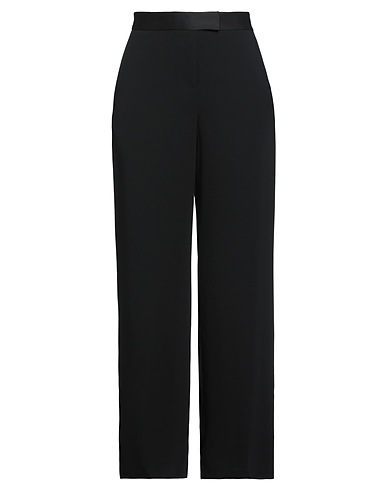 SIMONA CORSELLINI Casual pants Black 100% Polyester