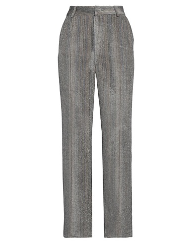 ANNARITA N Casual trouser Grey 95% Viscose, 3% Polyester, 2% Nylon