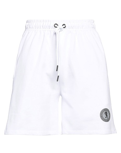BIKKEMBERGS Shorts & Bermuda White 100% Cotton