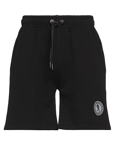 BIKKEMBERGS Shorts & Bermuda Black 100% Cotton