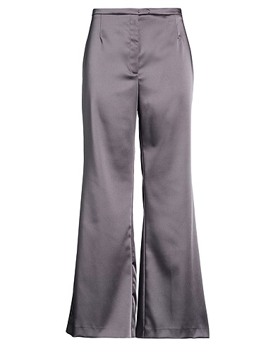 MALÌPARMI Повседневные брюки Тёмно-серый 96% Полиэстер, 4% Эластан