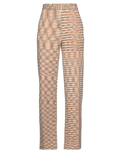 MISSONI Casual trouser Beige 35% Cotton, 35% Wool, 15% Polyamide, 15% Polyurethane