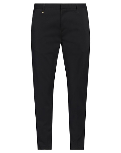 BERNA Casual trouser Black 51% Cotton, 45% Polyester, 4% Elastane
