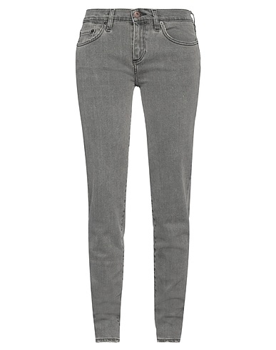 SIMON MILLER Denim trousers Grey 96% Cotton, 4% Elastane