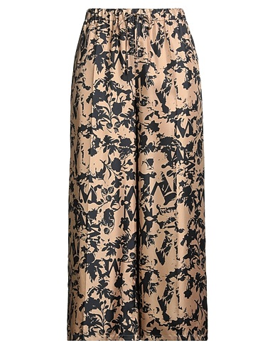 MAX MARA Casual trouser Sand 100% Silk