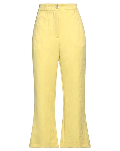 THE M.. Casual trouser Yellow 100% Polyester