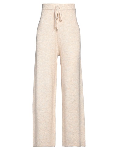 LIU •JO Hosen Beige 52% Synthetische Fasern, 40% Acryl, 4% Elastan, 3% Wolle, 1% Metallisiertes Polyester