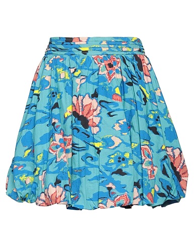 CLEOBELLA Mini skirt Turquoise 100% Organic cotton