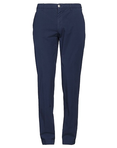 INCOTEX Casual trouser Navy blue 98% Cotton, 2% Elastane