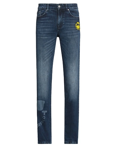 KARL LAGERFELD Denim trousers Blue 98% Cotton, 2% Elastane