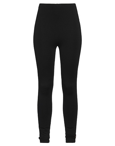 ATLEIN Leggings Schwarz 60% Recyceltes PES, 30% Baumwolle, 8% Andere Fasern, 2% Elastan