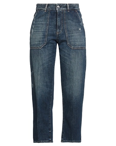 NINE IN THE MORNING Denim trousers Blue 100% Cotton