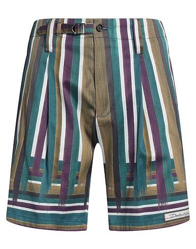 DOLCE&GABBANA Shorts & Bermuda Deep teal 97% Cotton, 3% Elastane