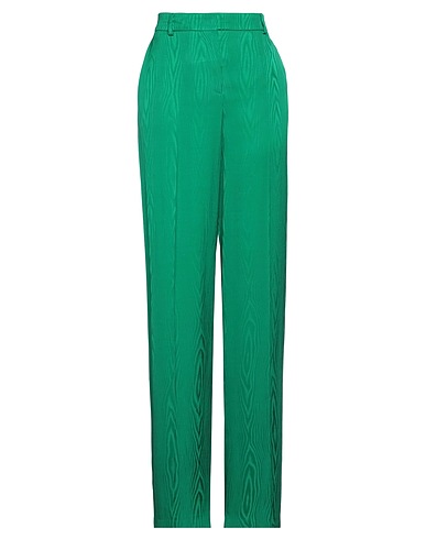BOUTIQUE MOSCHINO Casual trouser Green 100% Viscose
