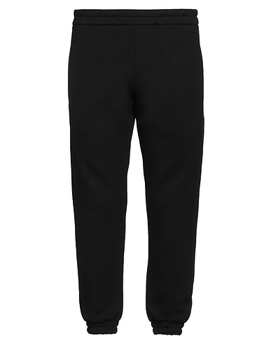 LARDINI Casual trouser Black 95% Viscose, 5% Elastane