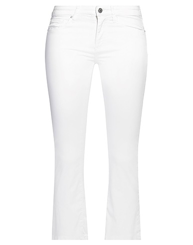 ARMANI EXCHANGE Bootcut Jeans White 98% Cotton, 2% Elastane