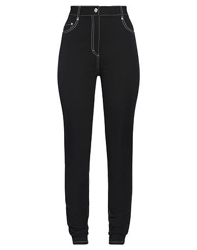 MOSCHINO JEANS Pantalone Nero 96% Cotone, 4% Elastan