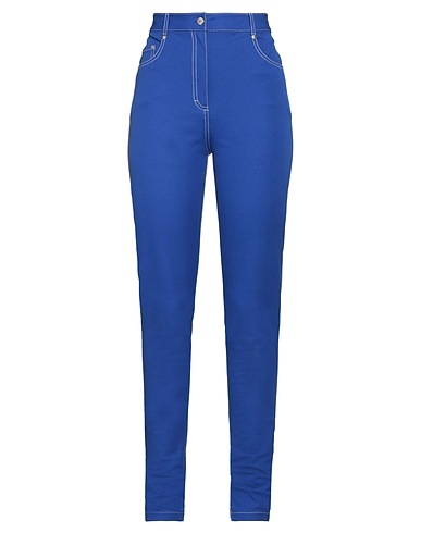 MOSCHINO JEANS Casual trouser Blue 96% Cotton, 4% Elastane