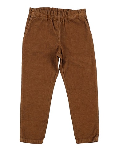 BONPOINT Casual pants Military green 98% Cotton, 2% Elastane