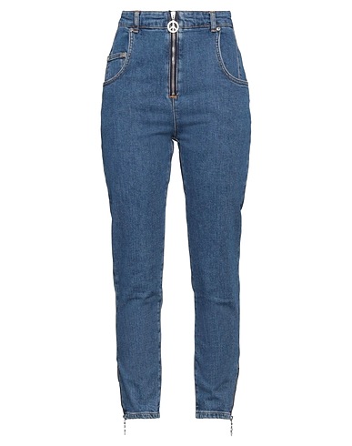 MOSCHINO JEANS Denim pants Blue 99% Cotton, 1% Elastane