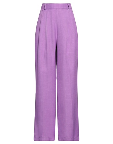 CRISTINAEFFE Casual trouser Mauve 100% Polyester