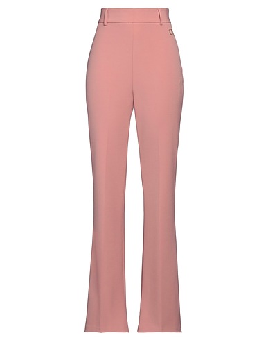 DENNY ROSE Casual trouser Blush 84% Polyester, 11% Viscose, 5% Elastane