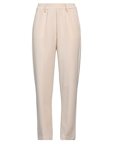 KARTIKA Casual trouser Ivory 77% Polyester, 17% Viscose, 6% Elastane