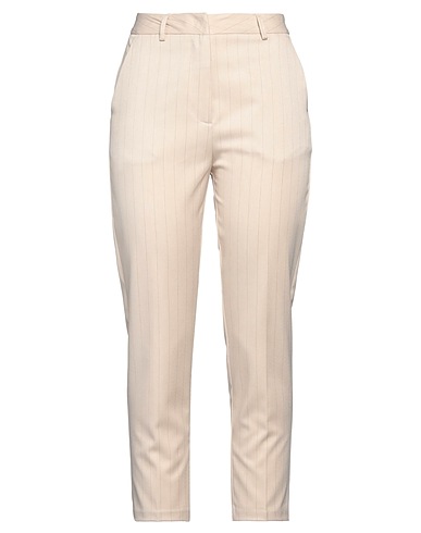 CRISTINAEFFE Повседневные брюки BEIGE 95% Полиэстер, 4% Эластан, 1% Вискоза
