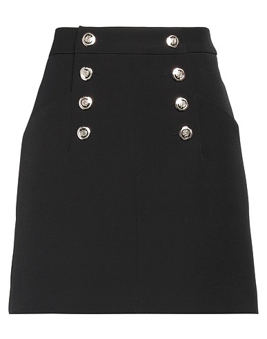 MORGAN DE TOI Mini skirt Black 95% Polyester, 5% Elastane