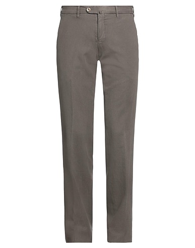 FUGÀTO Casual trouser Taupe 100% Cotton