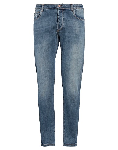 OFFICINA 36 Denim pants Blue 98% Cotton, 2% Elastane