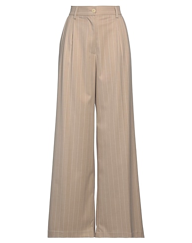 FORTE DEI MARMI COUTURE Casual trouser Sand 64% Polyester, 34% Viscose, 2% Elastane