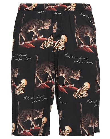 ENDLESS JOY Shorts & Bermuda Black 100% Rayon