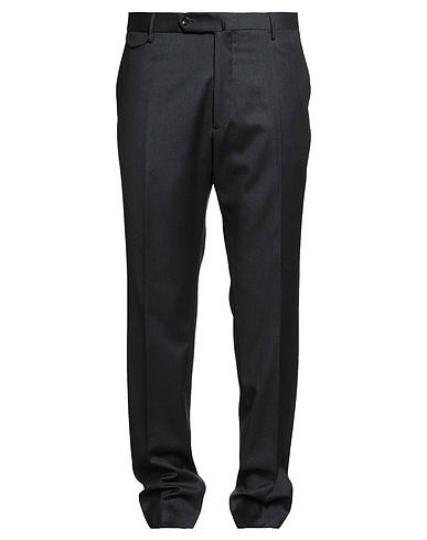 TAGLIATORE Casual trouser Charcoal 100% Super 110s Wool