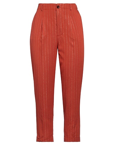 BRERAS Milano Casual pants Brown 87% Viscose, 10% Polyamide, 3% Polyester