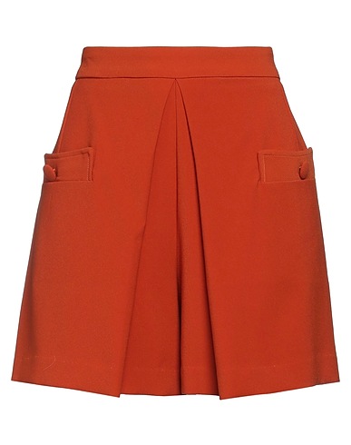 MÊME ROAD Shorts & Bermuda Rust 97% Polyester, 3% Elastane