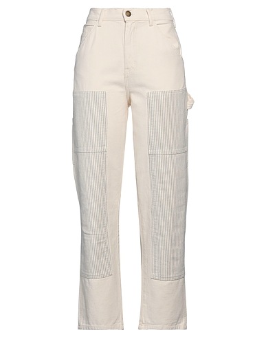 THE GREAT. Casual pants Beige 100% Cotton