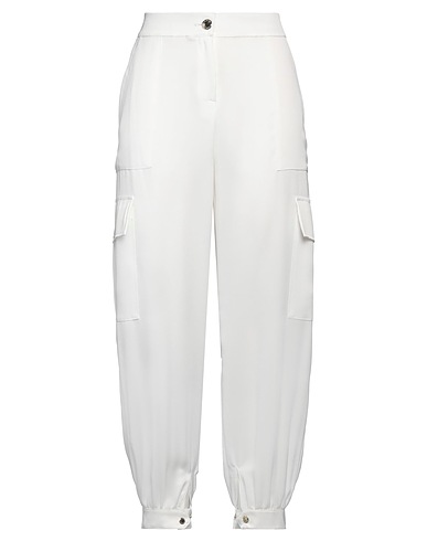 PINKO Pantalone Bianco 100% Poliestere